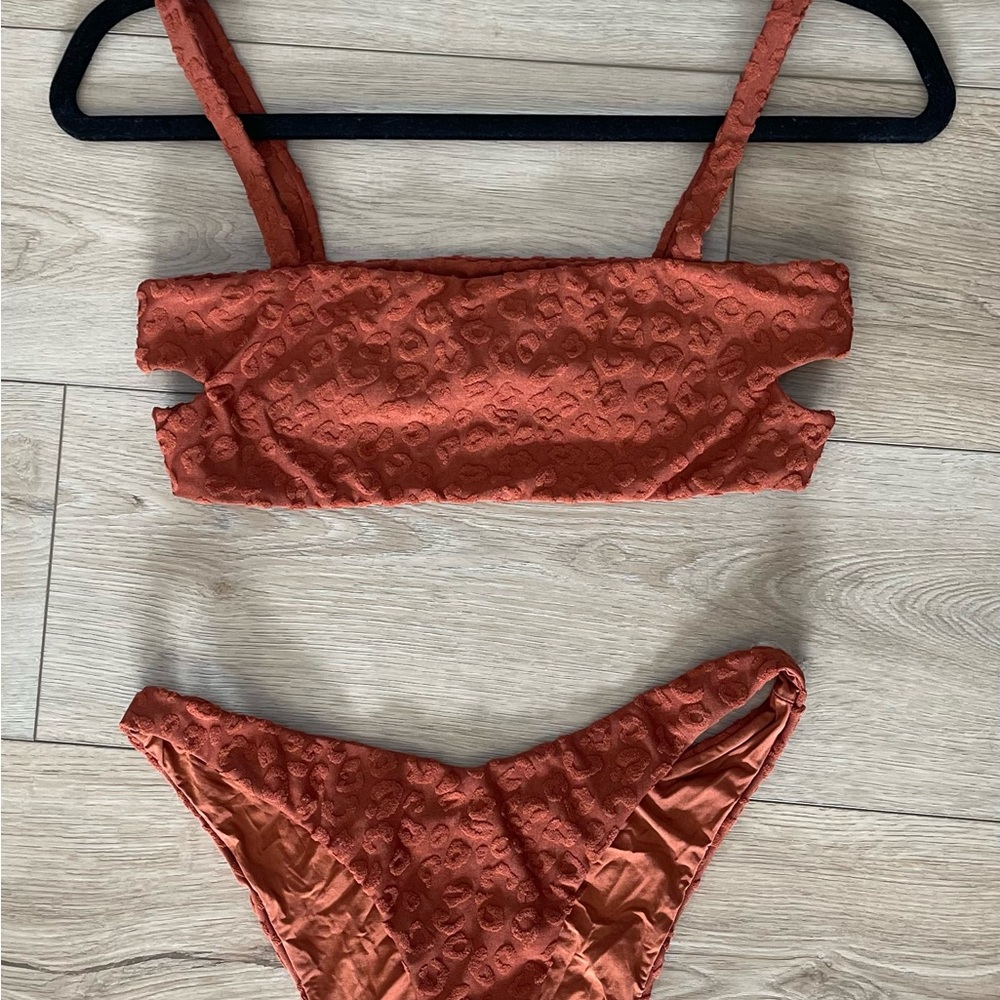 RVCA Burnt Orange Bikini Set